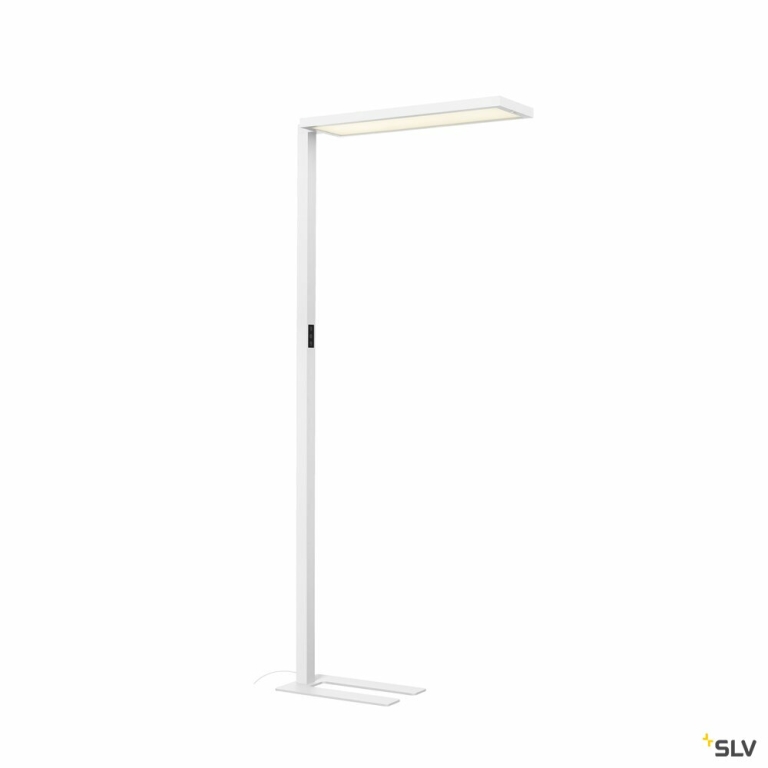 SLV WORKLIGHT PRO, Stehleuchte, 100W, 4000K, Touch, weiß