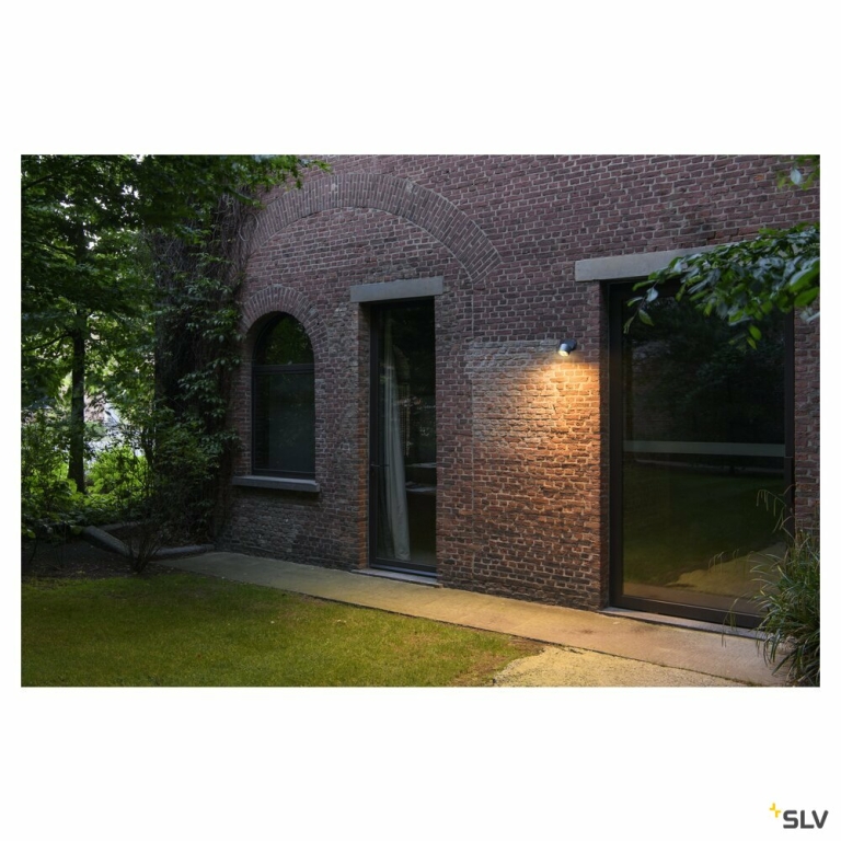 SLV R-CUBE, Wand- und Deckenaufbauleuchte, 2700/3000K, 15W, PHASE, 70°, anthrazit