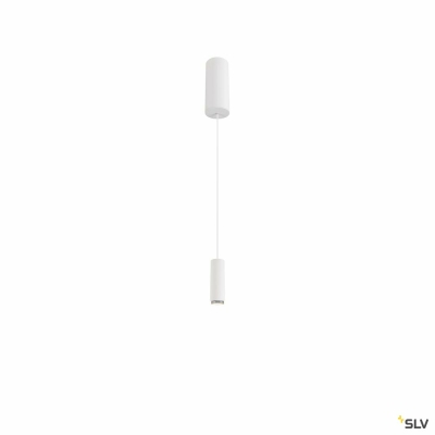 SLV LALU®, Pendelleuchte, Led Base, Mix&Match, 150cm, 9.5W, 3000K, PHASE, weiß