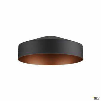 SLV LALU® TETRA 14, Leuchtenschirm, Mix&Match, H:4.9 cm, schwarz