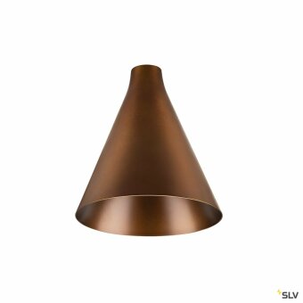 SLV LALU® CONE 15, Leuchtenschirm, Mix&Match, H:17 cm, bronze