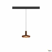 LALU® PLATE 15, Leuchtenschirm, Mix&Match, H:1.5 cm, bronze