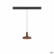 LALU® PLATE 15, Leuchtenschirm, Mix&Match, H:1.5 cm, bronze