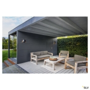 PHOTONI, Wandaufbauleuchte, konisch, 1x max. 13W, E27, schwarz