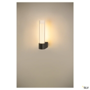 LYGANT single, Wandaufbauleuchte, 3000K, 8W, schwarz