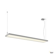 WORKLIGHT PRO 150, Pendelleuchte, 150cm, 4000K, DALI, Touch, grau