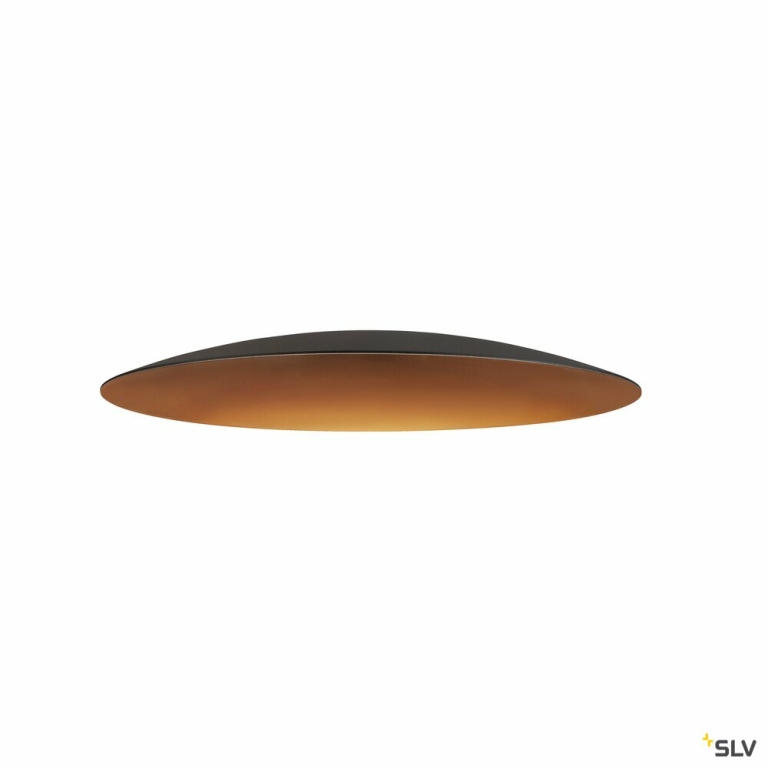 SLV LALU®, Leuchtenschirm, E27 Base, Mix& Match, H:3.5 cm, schwarz