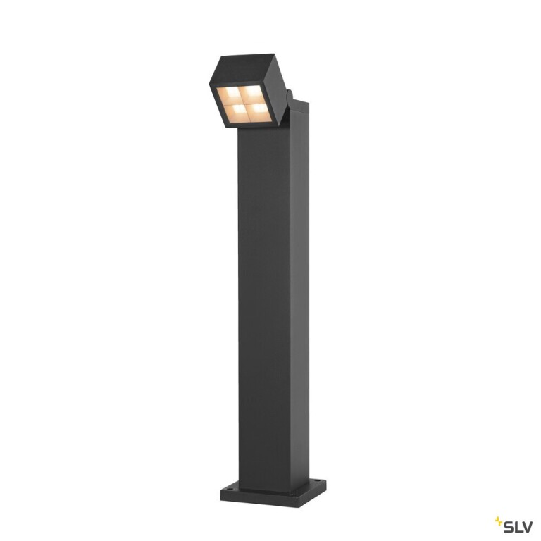SLV S-CUBE 75, Stehleuchte, 15W, 2700/3000K, PHASE, anthrazit