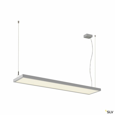 SLV WORKLIGHT PRO 120, Pendelleuchte, 120cm, 4000K, DALI, Touch, grau