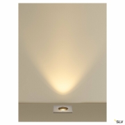 DASAR® S, Bodeneinbauleuchte, eckig, 4W, 3000K, 24°, IP67, zylindrisch, anthrazit