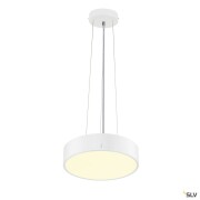 MEDO® PRO 30, Wand- und Deckenaufbauleuchte, rund, 3000/4000K, 10W, Phasenabschnitt, 70°, UGR<19, weiß