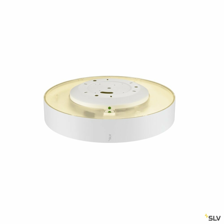 SLV MEDO® PRO 40, Wand- und Deckenaufbauleuchte, rund, 3000/4000K, 19W, Phasenabschnitt, 110°, weiß
