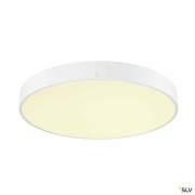 MEDO® PRO 60, Wand- und Deckenaufbauleuchte, rund, 3000/4000K, 39W, DALI, Touch, 80°, UGR<19, weiß