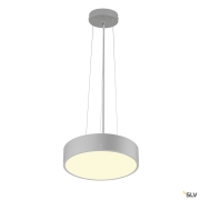MEDO® 30, Wand- und Deckenaufbauleuchte, rund, 2700/3000/4000K, 12W, Phasenabschnitt, 110°, grau