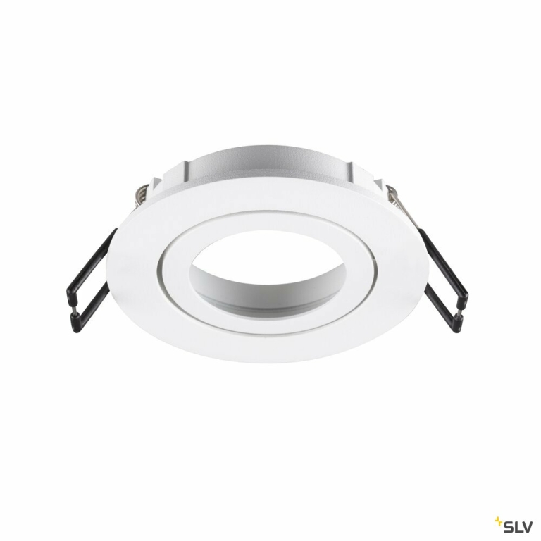 SLV NEW TRIA® 68, Deckeneinbauring, D: 8.2 H: 2.6 cm, IP 20, weiß