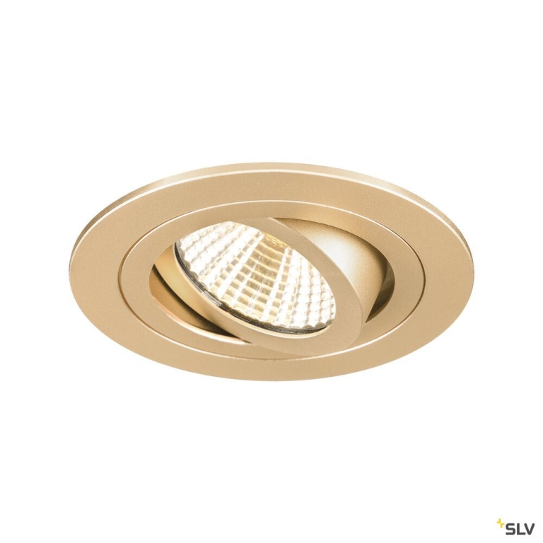 SLV NEW TRIA® 68, Deckeneinbauring, D: 8.2 H: 2.6 cm, IP 20, roségold