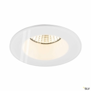 NEW TRIA® 68, Deckeneinbauring, D: 8.3 H: 3.55 cm, IP 65, inkl. Glas, weiß