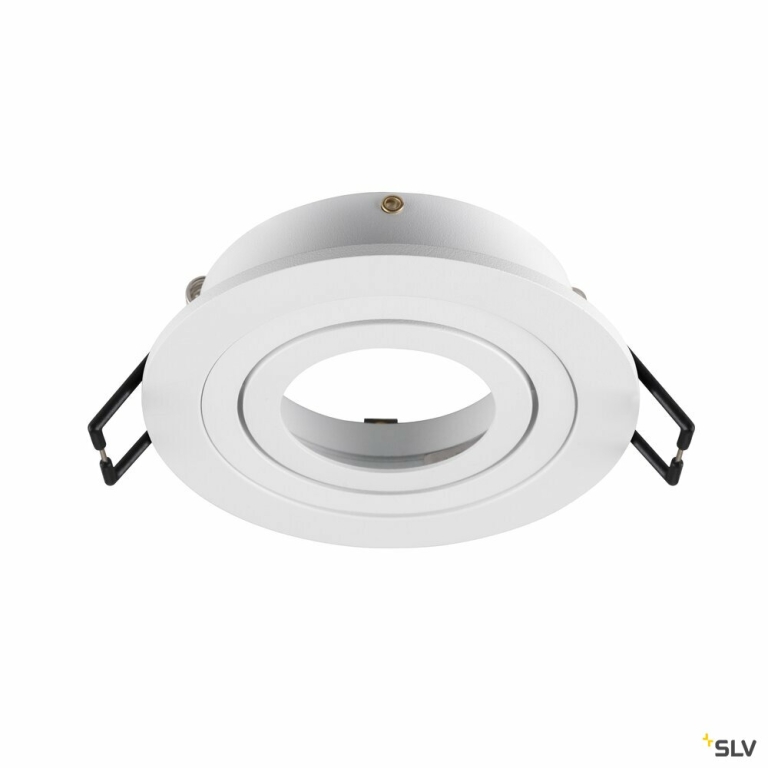 SLV NEW TRIA® 75, Deckeneinbauring, D: 9.3 H: 2.6 cm, IP 20, weiß