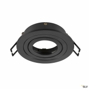 NEW TRIA® 75, Deckeneinbauring, D: 9.3 H: 2.6 cm, IP 20, schwarz