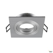 NEW TRIA® 75, Deckeneinbauring, L: 9 B: 9 H: 2.6 cm, IP 20, aluminium