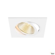 NEW TRIA® 95, Deckeneinbauring, L: 11 B: 11 H: 2.6 cm, IP 20, weiß