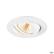 NEW TRIA® 68, Deckeneinbauleuchte, 1800-3000K, 38°, IP 20, rund, weiß