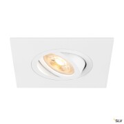 NEW TRIA® 75 XL, Deckeneinbauleuchte, quadratisch, max. 10W, GU10, weiß