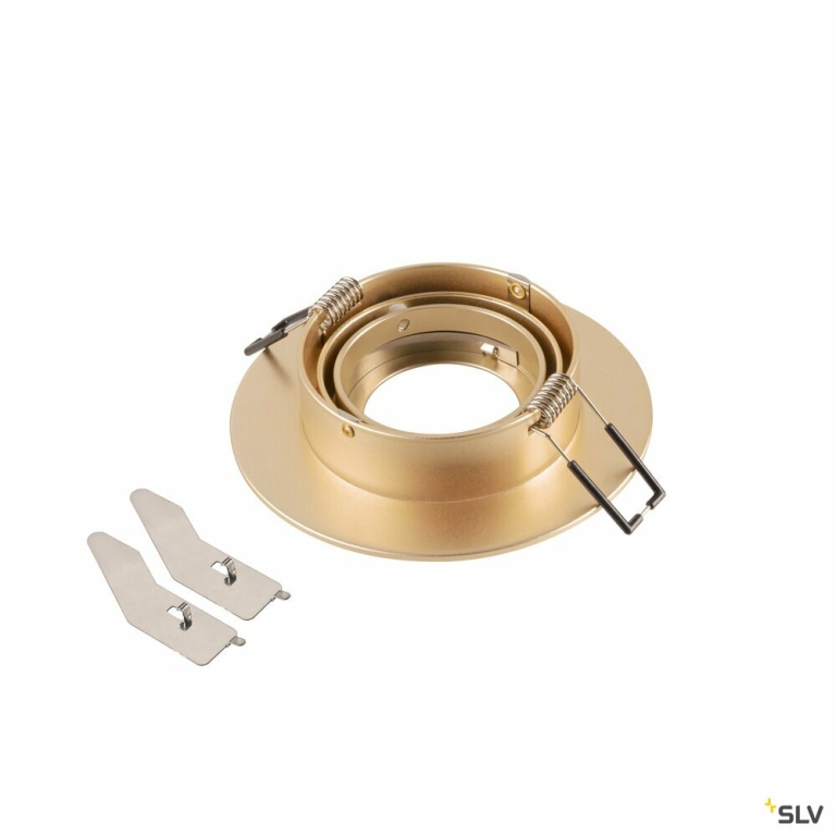 SLV NEW TRIA® 75 XL, Deckeneinbauring, D: 11 H: 2.6 cm, IP20, roségold