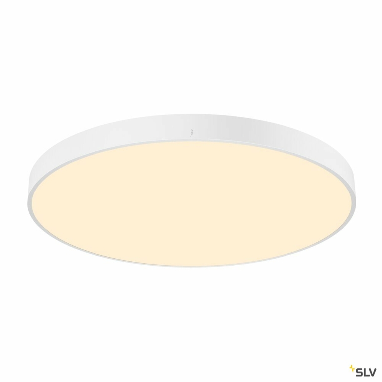 SLV MEDO® 90, Deckenaufbauleuchte, rund, 2700/3000/4000K, 79W, Phasenabschnitt, 110°, weiß
