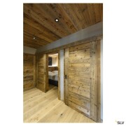 NEW TRIA® 68, Deckeneinbauleuchte, 2700K, 60°, IP 20, rund, schwarz