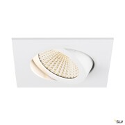 NEW TRIA® UNIVERSAL 68, Deckeneinbauleuchte, 2500/3000/4000K, 60°, IP 20, quadratisch, weiß
