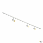 1-Phasen Schienensystem Set weiß mit 3x NOBLO® SPOT + 2x 1m Stromschiene