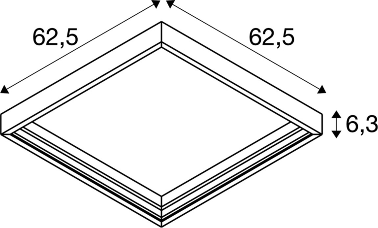 SLV PANEL 625, Aufbau Montagerahmen