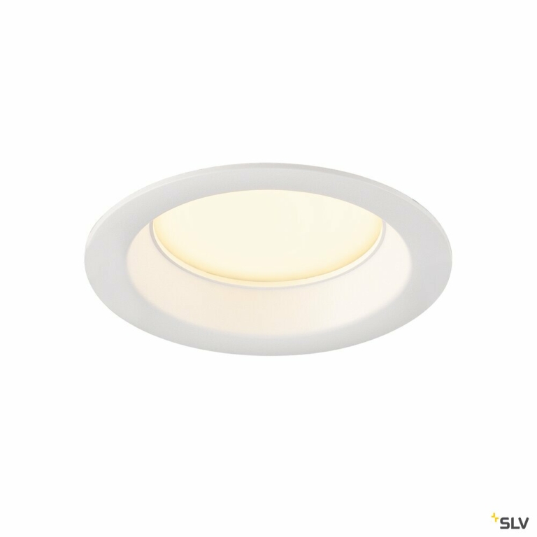 SLV DOWNLIGHT V 100, leicht versenkte Abdeckung weiß