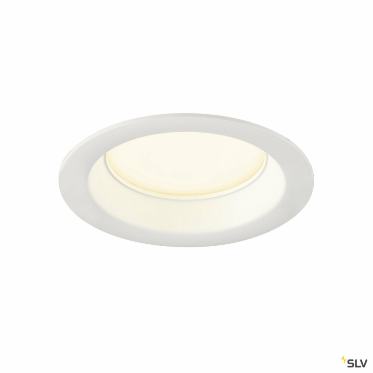 SLV DOWNLIGHT V 100, leicht versenkte Abdeckung weiß