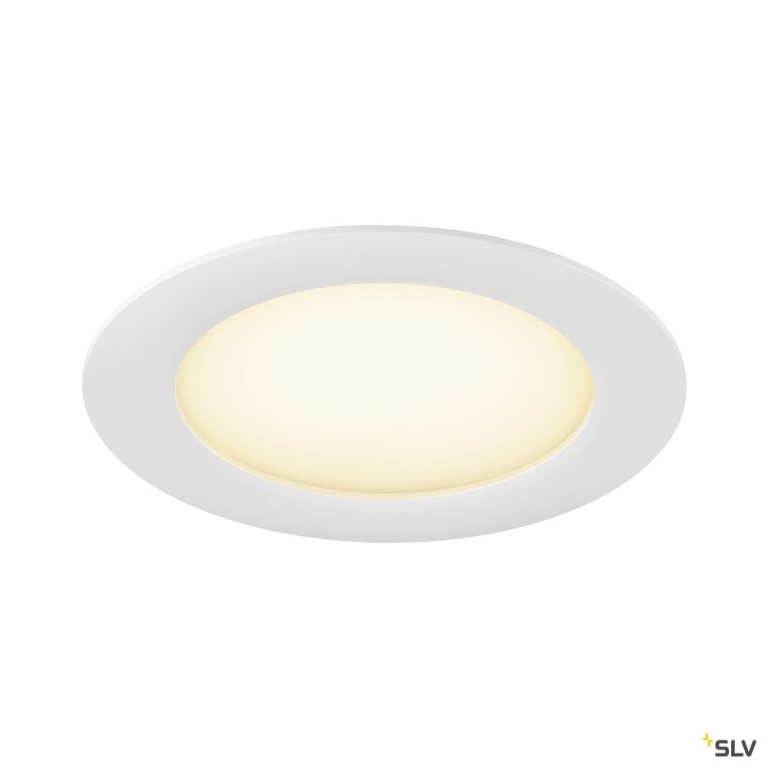 SLV DOWNLIGHT V 150, flache Abdeckung weiß