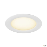 DOWNLIGHT V 150, flache Abdeckung weiß