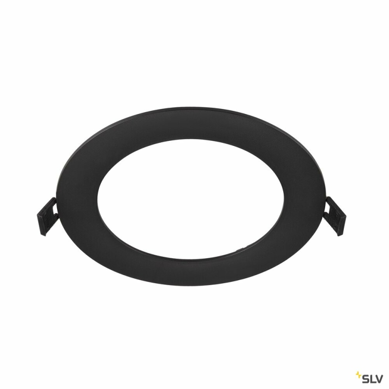 SLV DOWNLIGHT V 150, flache Abdeckung schwarz