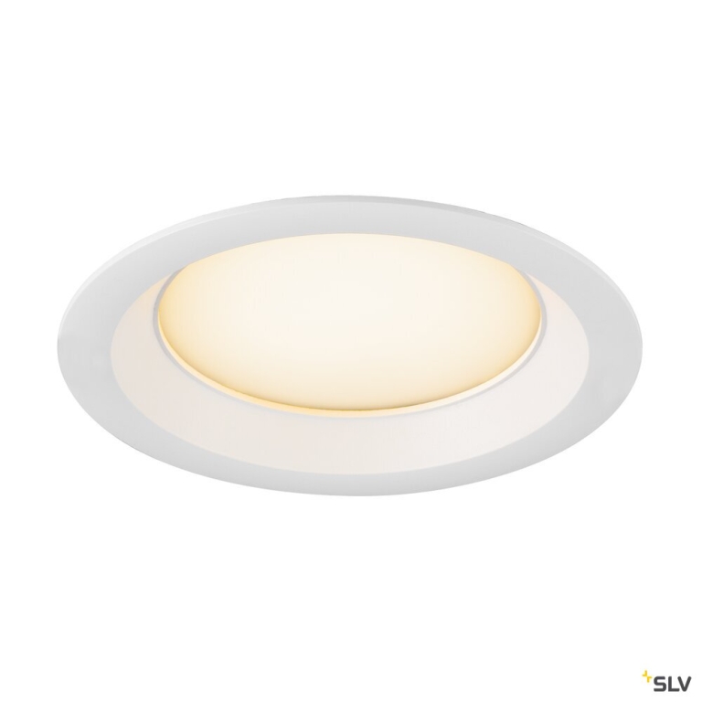 SLV DOWNLIGHT V 150, leicht versenkte Abdeckung weiß