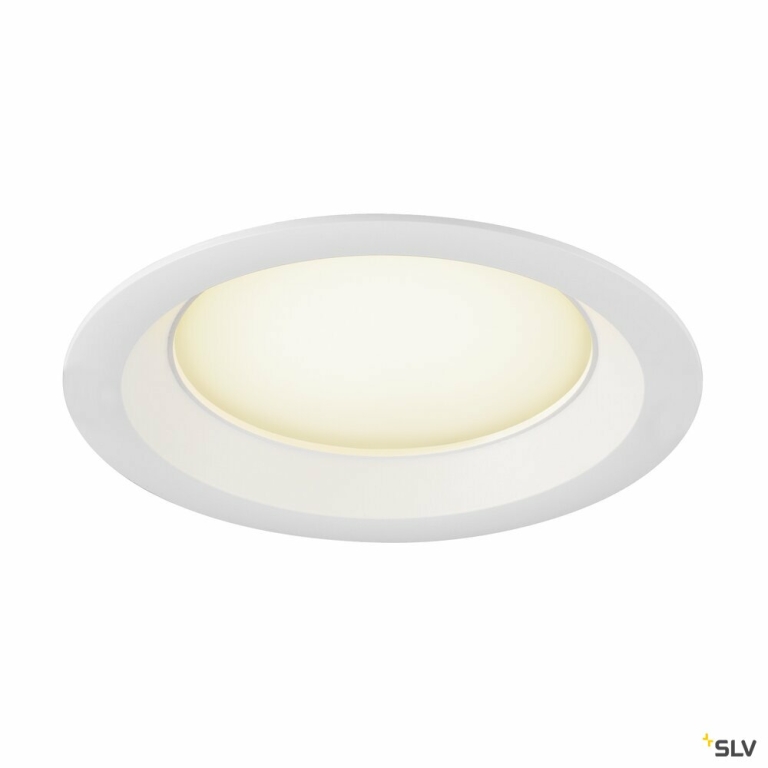 SLV DOWNLIGHT V 150, leicht versenkte Abdeckung weiß