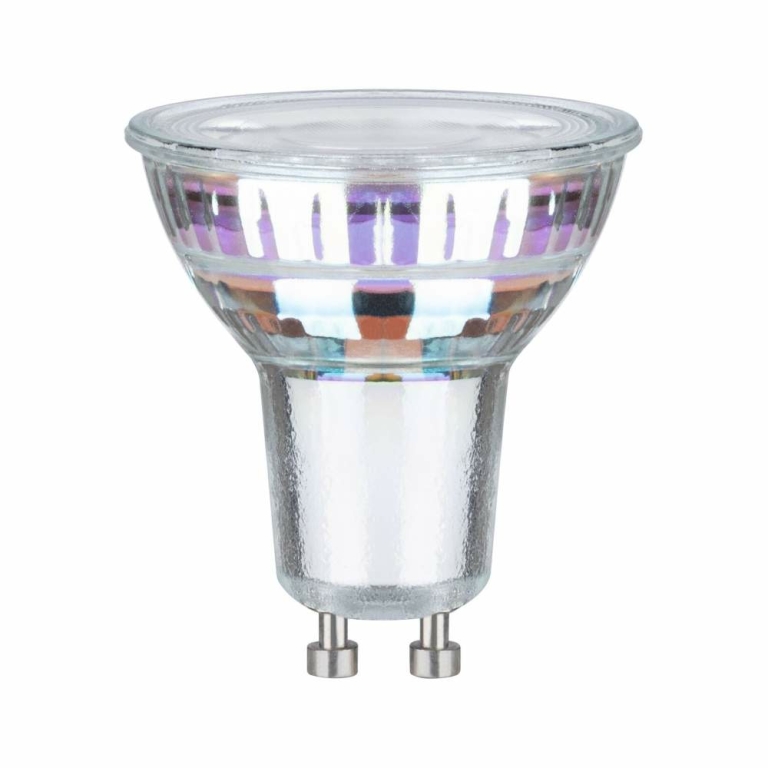 Paulmann Eco-Line Standard 230V LED Reflektor Ultraeffizient GU10 3er-Set 3x450lm 3x2,5W 3000K Warmweiß Silber