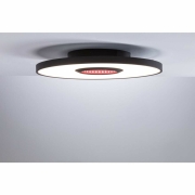 LED Deckenleuchte Spaceglow Three   RGB+ 1400lm 230V 21W dimmbar Schwarz matt