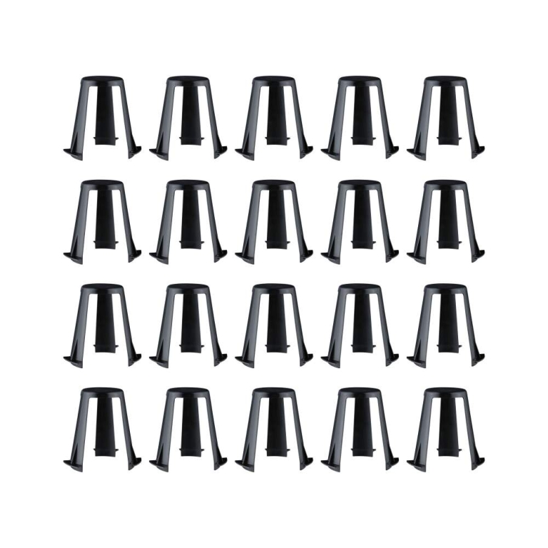 Paulmann Zubehör Abstandshalter für Einbauleuchten 62 - 90mm 20er-Set Schwarz