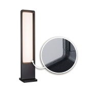 LED Pollerleuchte Reana   IP44  832mm 3000K 2x4W 2x240lm 230V  Anthrazit  Metall