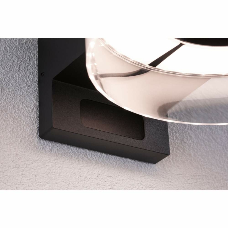 Paulmann LED Außenwandleuchte Smart Home Zigbee 3.0 Capera Bewegungsmelder insektenfreundlich IP44  231mm Tunable Warm 12,5W 800lm 230V  Anthrazit Aluminium