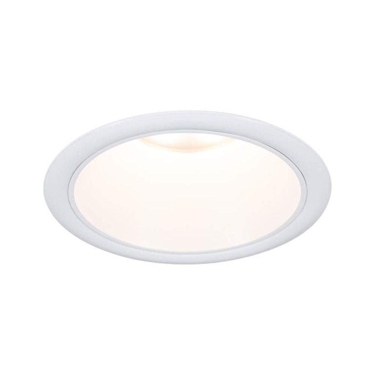 Paulmann LED Einbauleuchte 3-Step-Dim Cole Coin Basisset 3er-Set IP44 rund 88mm  Coin 3x6W 3x470lm 230V dimmbar 2700K Weiß matt