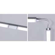 LED Unterschrankleuchte Inline 2er-Set Starterset PIR-Sensor 3000K dimmbar 2x4W 350x26mm 2x350lm 24V Chrom matt mit Steckertrafo