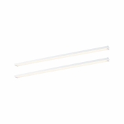 LED Unterschrankleuchte Inline 2er-Set Erweiterungsset PIR-Sensor 3000K dimmbar 2x6W 550x26mm 2x500lm 24V Weiß matt