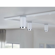 URail LED Schienenspot Tube  GU10  max. 10W  dimmbar 230V Signalweiß
