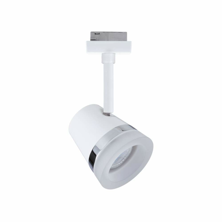 Paulmann URail Schienenspot Cone Einzelspot  GU10  max. 10W  dimmbar 230V Signalweiß